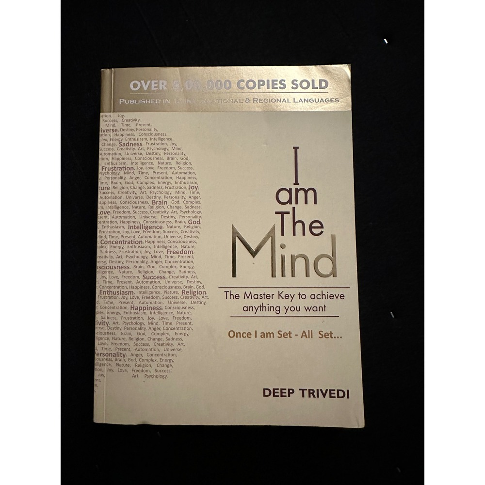I Am The Mind Deep Trivedi Self Help Psychology‎ Bestseller Paperback Book